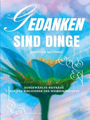 cover image of Gedanken sind Dinge